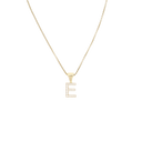 Pendant 1205 Gold Pave Diamond Initial Necklace