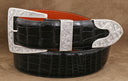 Cochran 2003 Large Gun Engraved Buckle Set