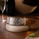 Zapata 1813 Sterling Hand-Engraved Trophy Buckle