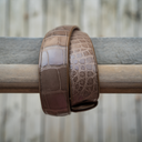 1.5" Straight Premium Miller Gray Alligator Belt
