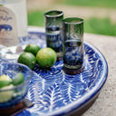 Palma Azul Ceramic Tray