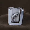 San Augustine 1502 Sanded Jumping Trout Money Clip
