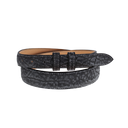 1" Tapered Gray Safari Elephant Hide Belt