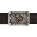 Martin 1823 Sterling & Gold Fly Trophy Buckle