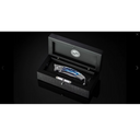 B21 Blue Wave Damascus Steel Pocket Knife Limited Edition