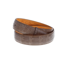 1.5" Straight Premium Miller Gray Alligator Belt