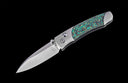 A-Series A200-10 Titanium pocketknife with stainless blade and colored carbon fiber