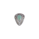 Bolo 1877 Triangular Sterling with Turquoise and Yellow Gold Arrows