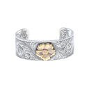 Bracelet 1884 Sterling with Gold Flower