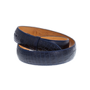 1.5" Straight Premium Navy Alligator Belt