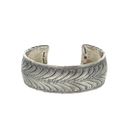 Bracelet 2103 Domed Sterling Double Leaf