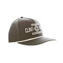 Grey Modern Cap with White Rope and Logo