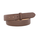 1.5" Straight Cowhide Belt Chocolate