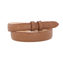 1" Tapered Cowhide Belt Cognac