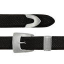 Clay 1912 Sterling Silver Polished Buckle Set with Wide Keeper