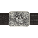 Comanche 1812 Scroll Engraved with Sterling Elk