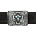 Cross 1802 Sterling & Turquoise Trophy Buckle
