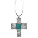 Cross 2002 Wide Hammered Turquoise