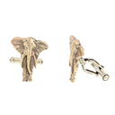 Cufflinks 2033 Yellow Gold Elephants