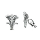 Cufflinks 2036 Sterling African Elephant