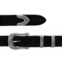 Dallas 1851 Sterling Western 1" Buckle Set