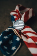 Bolo 1864 Sterling American Flag