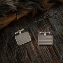 Cufflinks 2051 Sterling American Flag