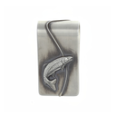 Folded 1837 Extra-Wide Sterling Silver Fly Fishing Money Clip
