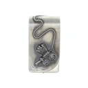 Folded 1837 Extra-Wide Sterling Silver Fly Fishing Money Clip