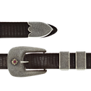 Fort Bend 1704 14 Karat Gold Wheatgrass 1" Buckle Set