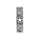 Folded 1854 Sterling Star Money Clip