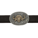 Hunt 1816 Gun Engraved Gold Buffalo