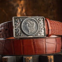 Angelina 1801 Morgan Silver Dollar Trophy Buckle