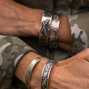 Bracelet 1805 Sterling Silver Signature Engraved Bracelet