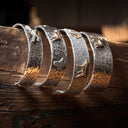 Bracelet 1416 Hammered Pointer and Flushing Quail Bracelet