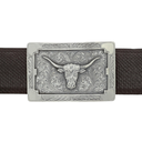 Martin 1801 Sterling Longhorn Trophy Buckle