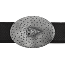 Mills 1401 Sterling Oval Arrowhead Trophy Buckle