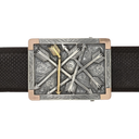 Morris 1801 Gold Broken Arrow Trophy Buckle