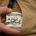 Clint Orms sterling silver money clip collection