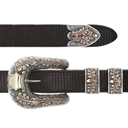 Pecos 1855 Oak Leaves & Acorns Buckle Set