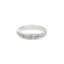 Ring 1803 Sterling Silver Engraved Band