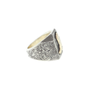 Ring 1809 Sterling with Gold Boot