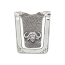 San Augustine 1604 Large Sterling Silver Cape Buffalo Money Clip