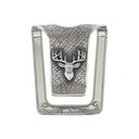 San Augustine 1606 Sterling Silver Deer Money Clip