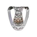 San Jacinto 2006 Filigree Rose Gold Cape Buffalo Money Clip