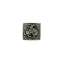 Slide 1832 Sterling Bronc Rider Square Concho