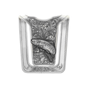 Silver Creek 1811 Silver Trout Money Clip