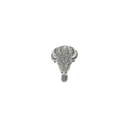 Slide 1917 Sterling Bison Head