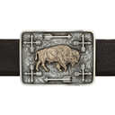 Tara 1805 Gold Buffalo Trophy Buckle