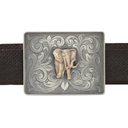 Tara 1815 Sterling & Gold Elephant Trophy Buckle